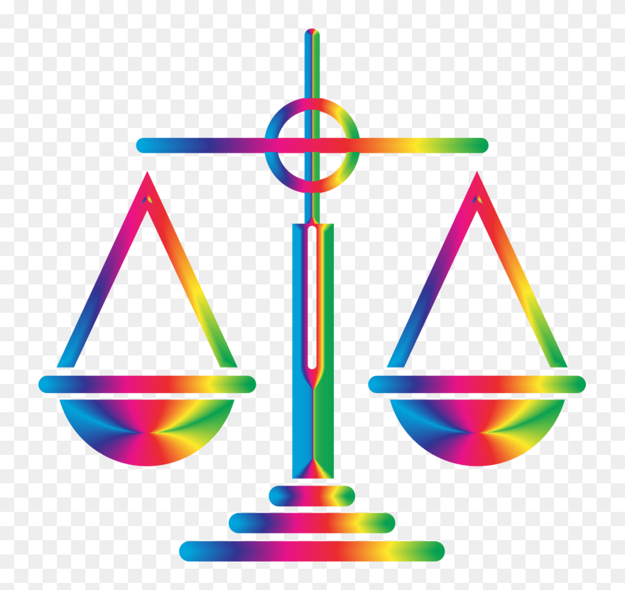 Line,balance,triangle - Equality Png Clipart
