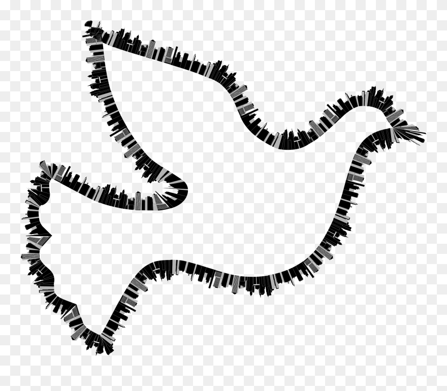 Dove City Big Image - Clip Art - Png Download