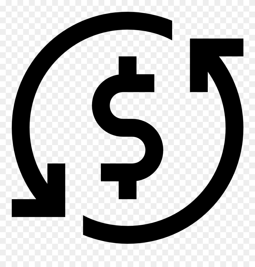 Currency Exchange Icon - Exchange Rate Png Clipart