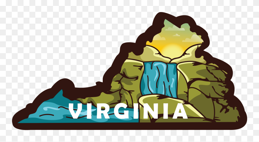 Virginia Waterfall With Outline"
 Class="lazyload Lazyload - Illustration Clipart