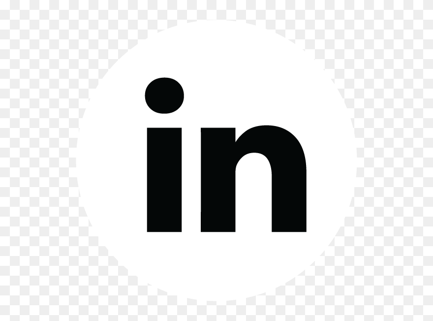 Logo Linkedin Blanco Png Clipart