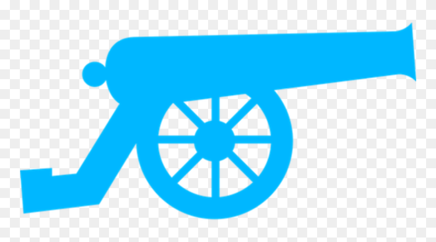 Civil War Cannon Clipart - Png Download