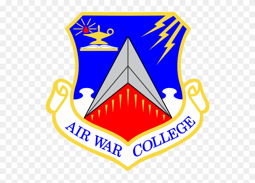 Awc Full Color Patch - Air War College Logo Clipart