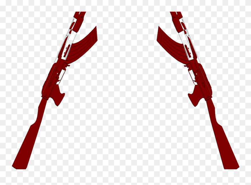 Guns Svg Clip Arts - Assault Rifle - Png Download
