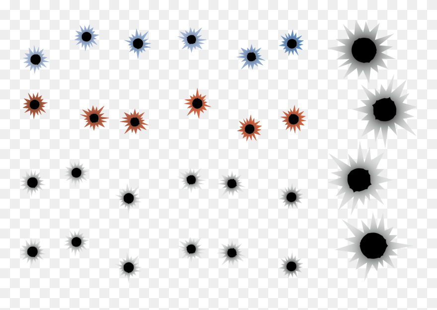 Euclidean Vector Computer File - รอย กระสุนปืน Png Clipart