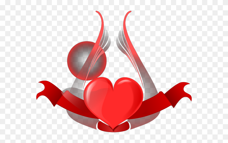 Valentine Background Clip Art - Png Download