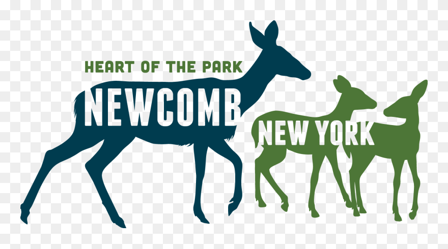 Newcomb Ny - Deer Silhouette Clipart