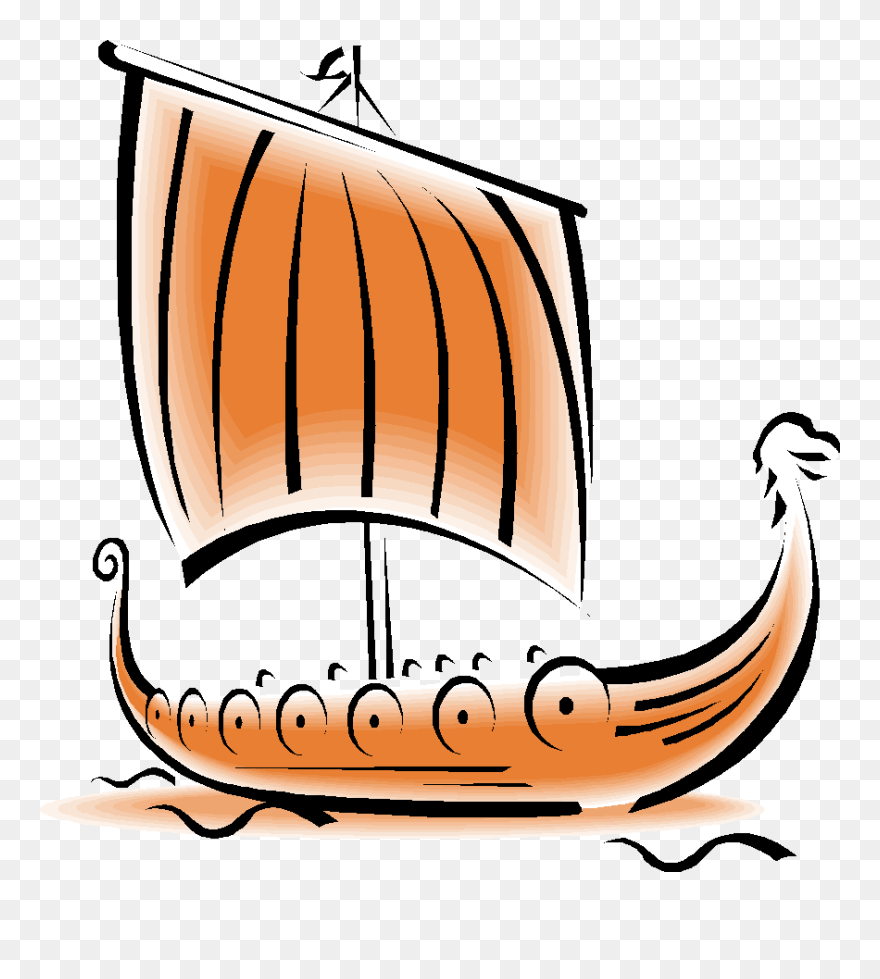 Viking Ships Clipart