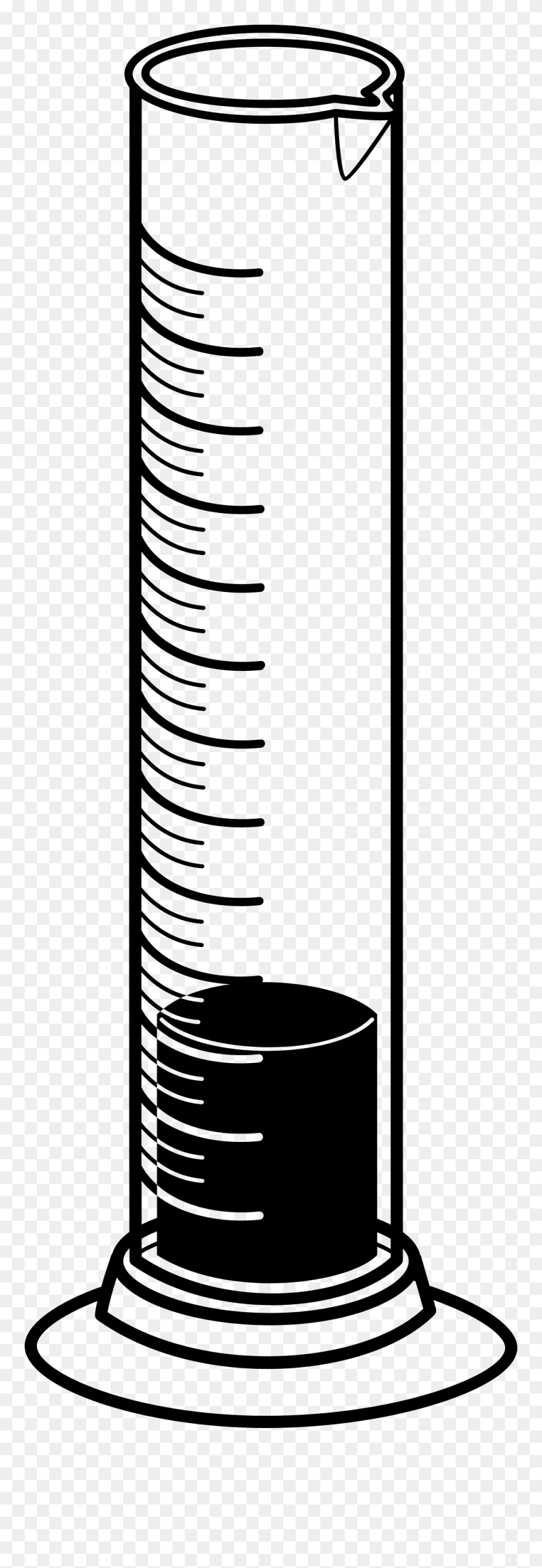 Transparent Graduated Cylinder Png Clipart