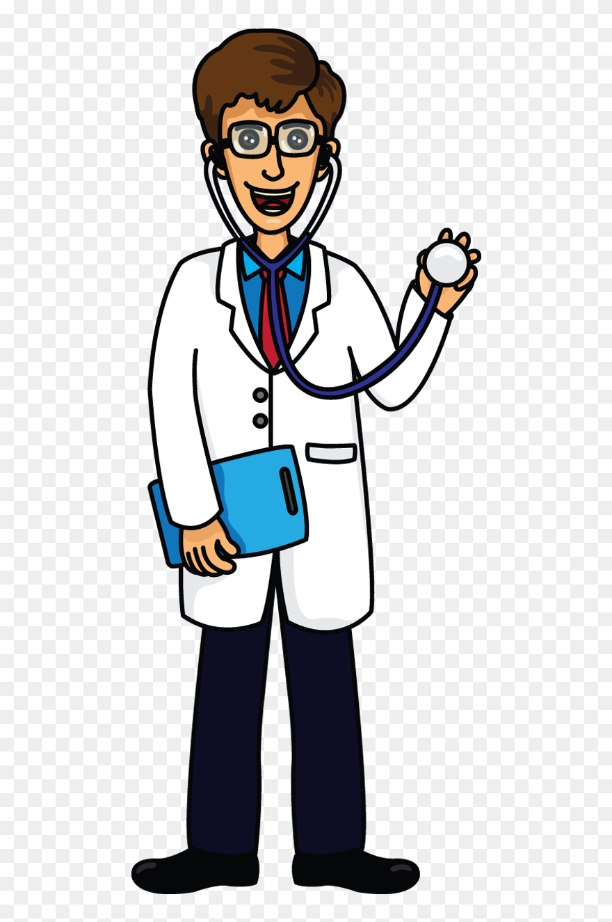 Doctor Clipart Easy, Picture - Doctor Drawing Easy For Kids - Png Download