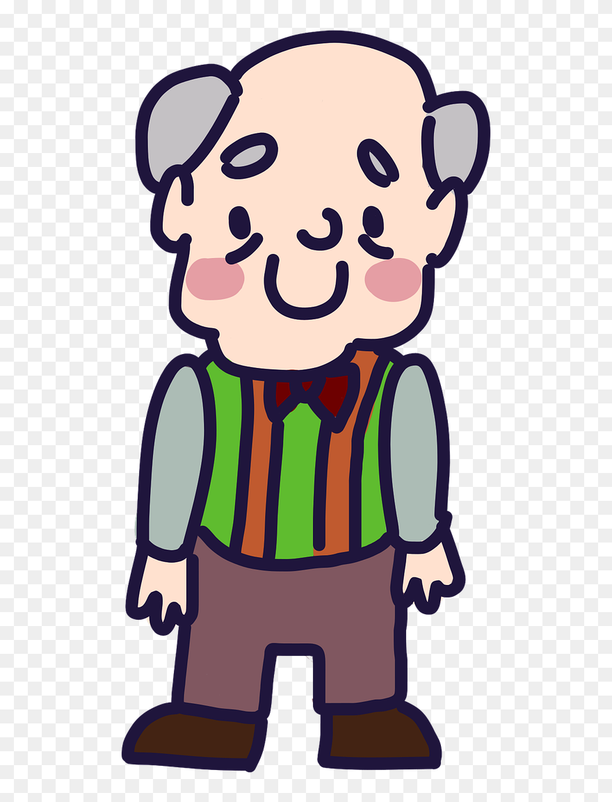 Gambar Kartun Kakek Dan Nenek Clipart