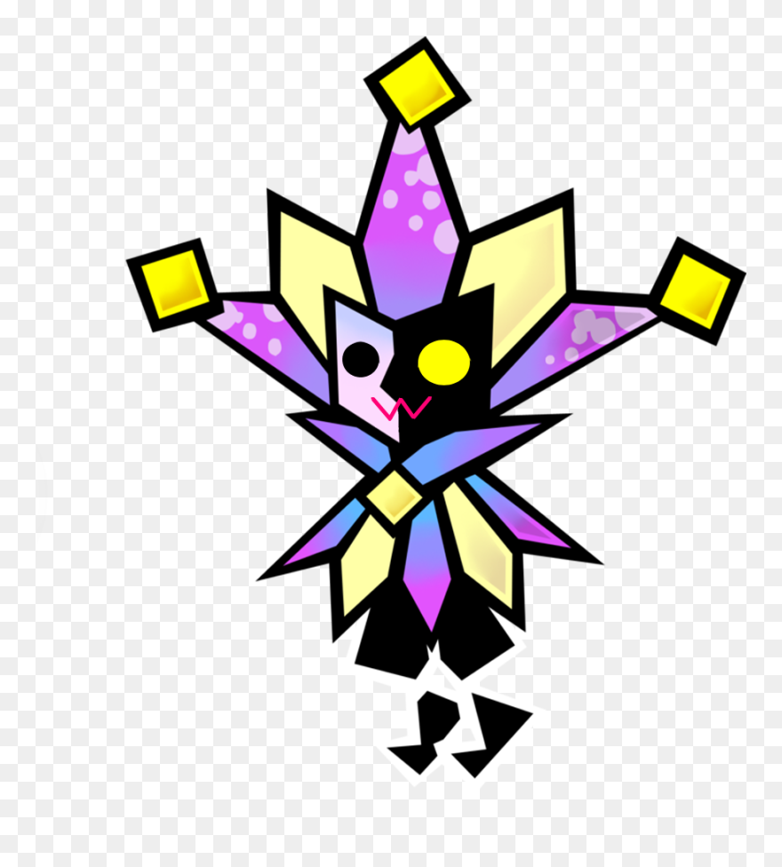 Dimentiowo - Super Paper Mario Dimentio Clipart