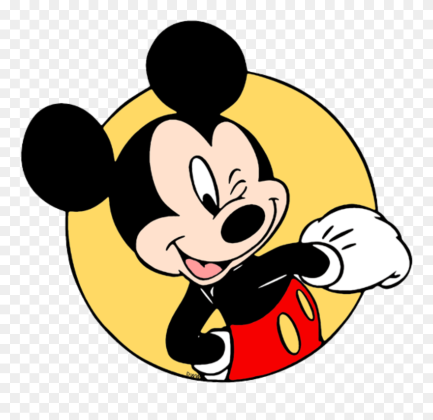 Transparent Cabeza Mickey Png - Mickey Mouse Disney Png Clipart