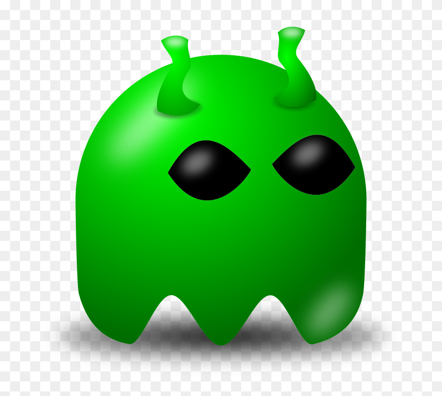 Pac-man, Pacman, Game, Computer Game, Baddie, Arcade - Alien Clip Art - Png Download