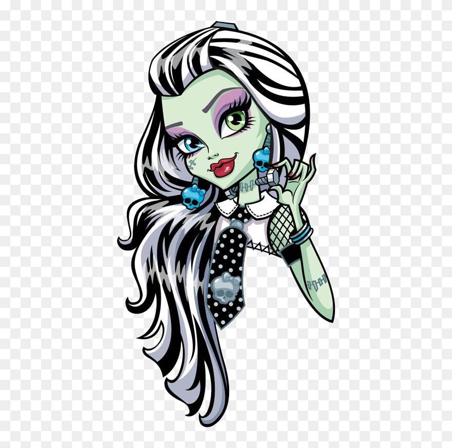 Monster High Frankie Stein Art Clipart