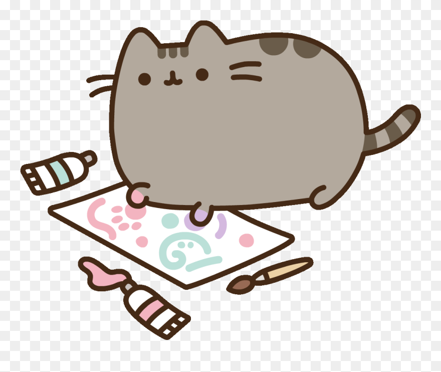 Pusheen Stormy And Pip Clipart