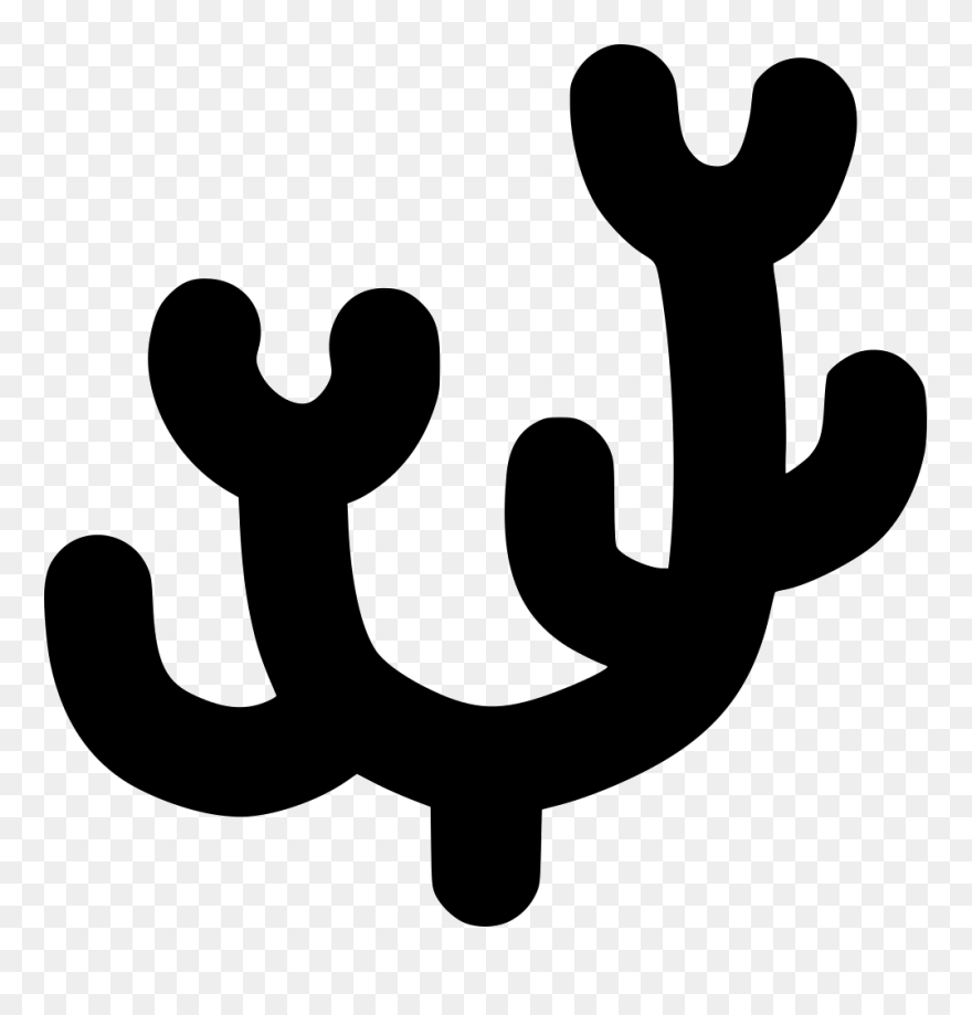 Png File Illustration - Seaweeds Vector Black Png Clipart