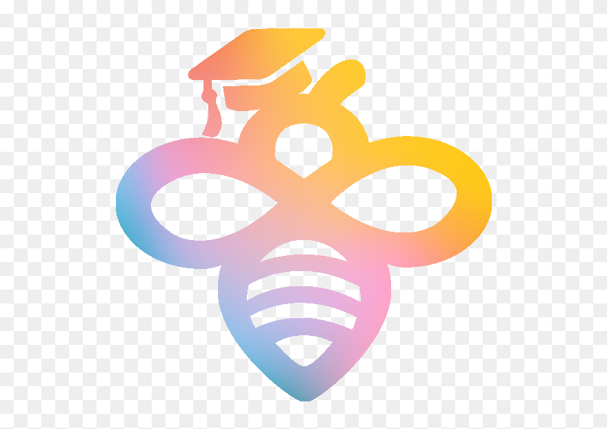 Bloombee Rainbow Clipart