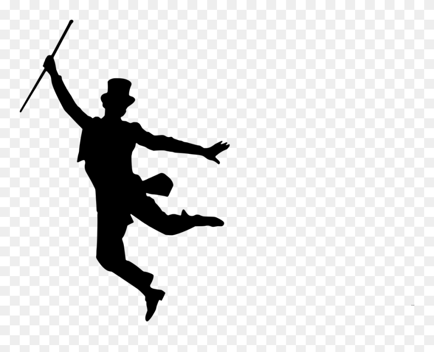 Free Photo Silhouette Dancer Silhouette Ballet Dancer - Fred Astaire Silhouette Clipart