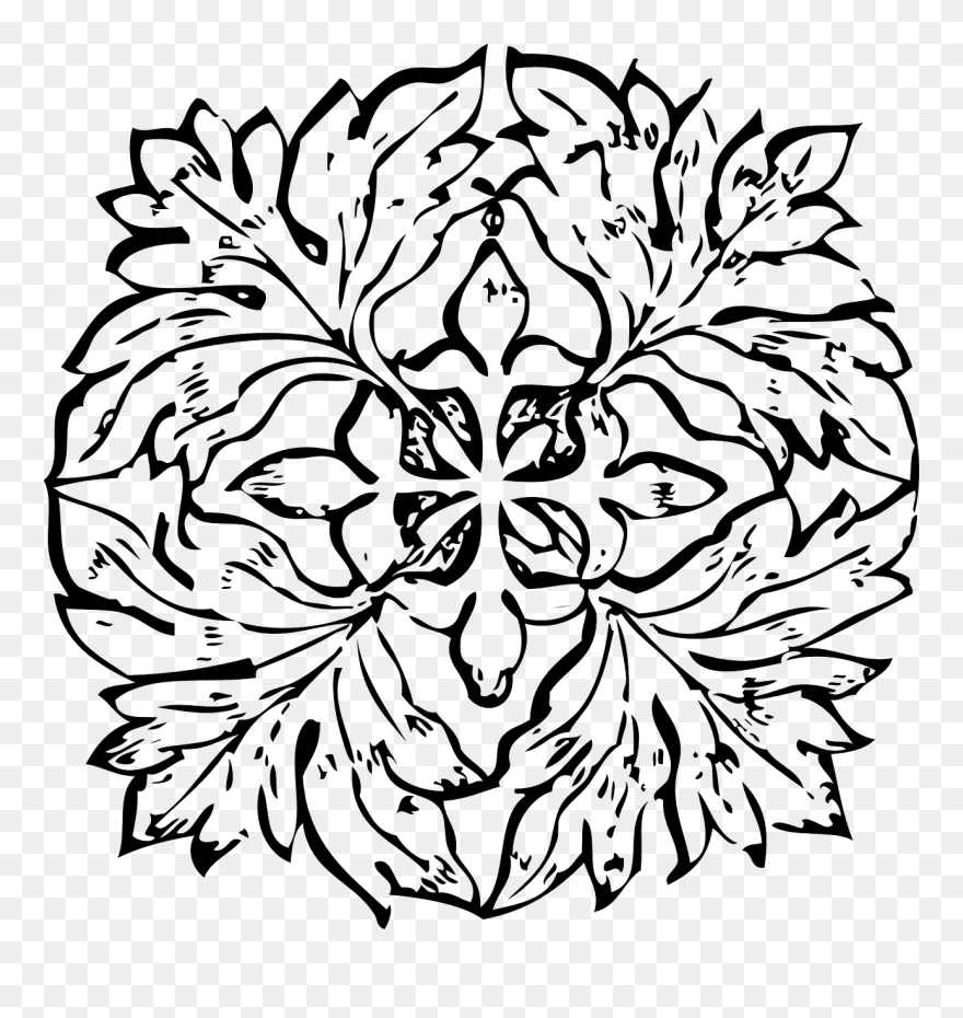 Decoraciones De Bordes De Hojas Clipart