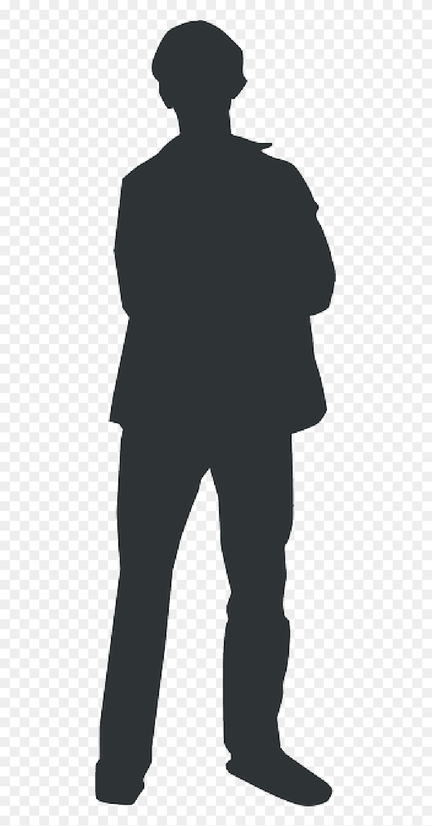 Silhouette Outline Of A Person Clipart