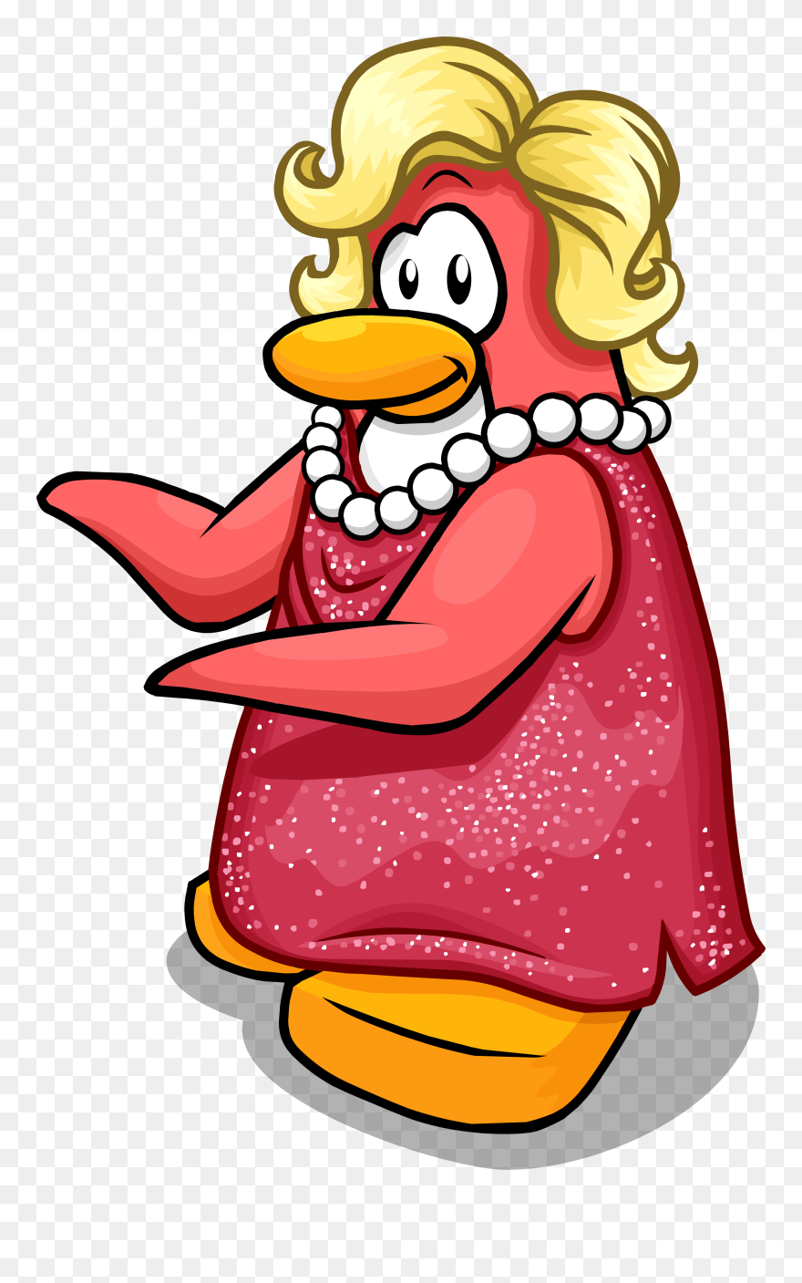 Club Penguin Wiki - Penguin Ruby And The Ruby Clipart