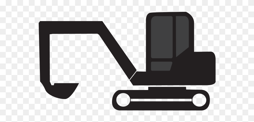 Crane Clipart Digger - Illustration - Png Download