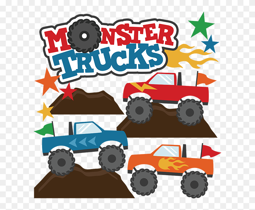 Car Pickup Truck Ford Excursion Monster Truck Clip - Monster Truck Clipart - Png Download