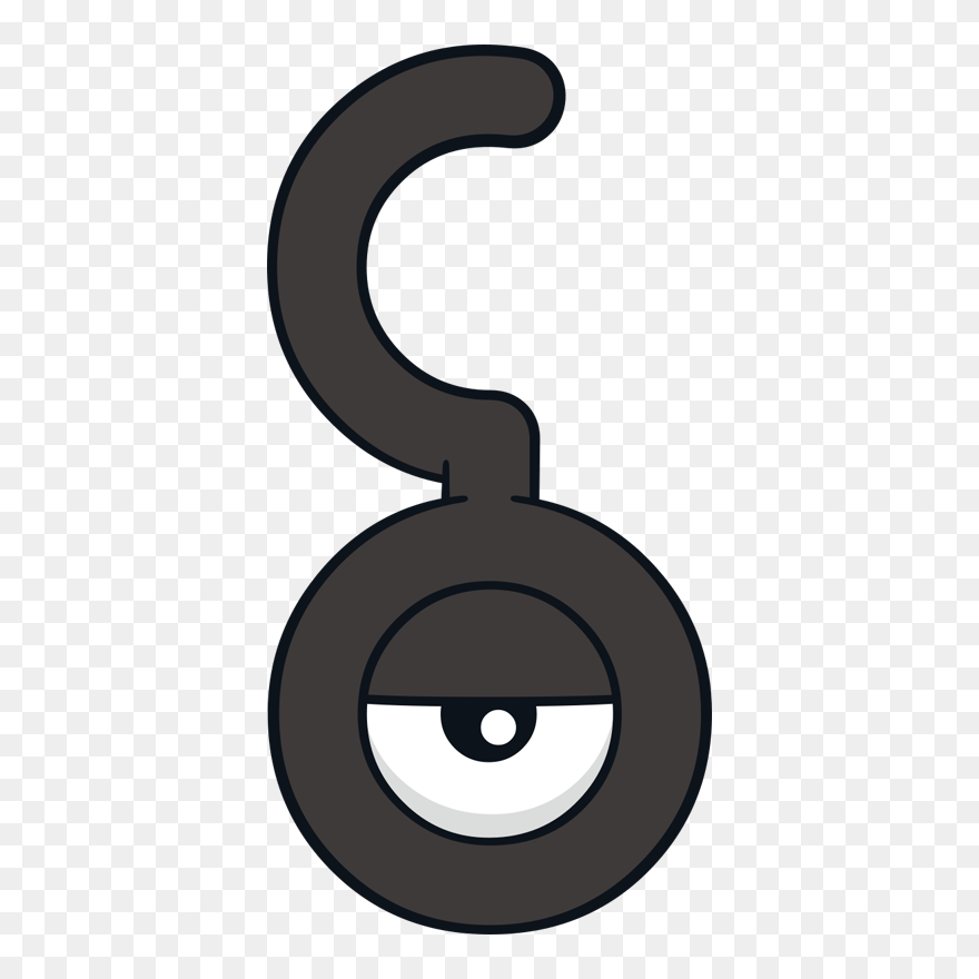 Pokemon Unown Exclamation Mark - Unknown Pokemon Question Mark Clipart