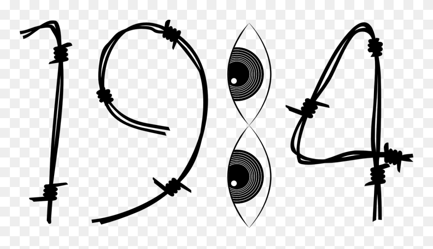 Image Source - Pixabay - Com - 1984 Black And White Clipart