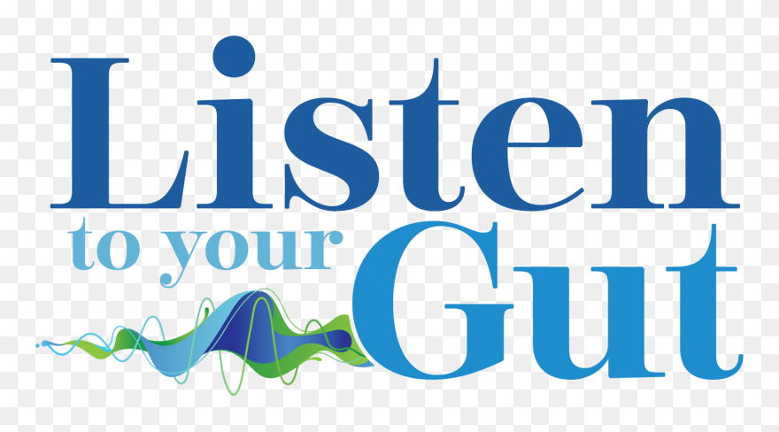 Listen To Your Gut Logo Clipart