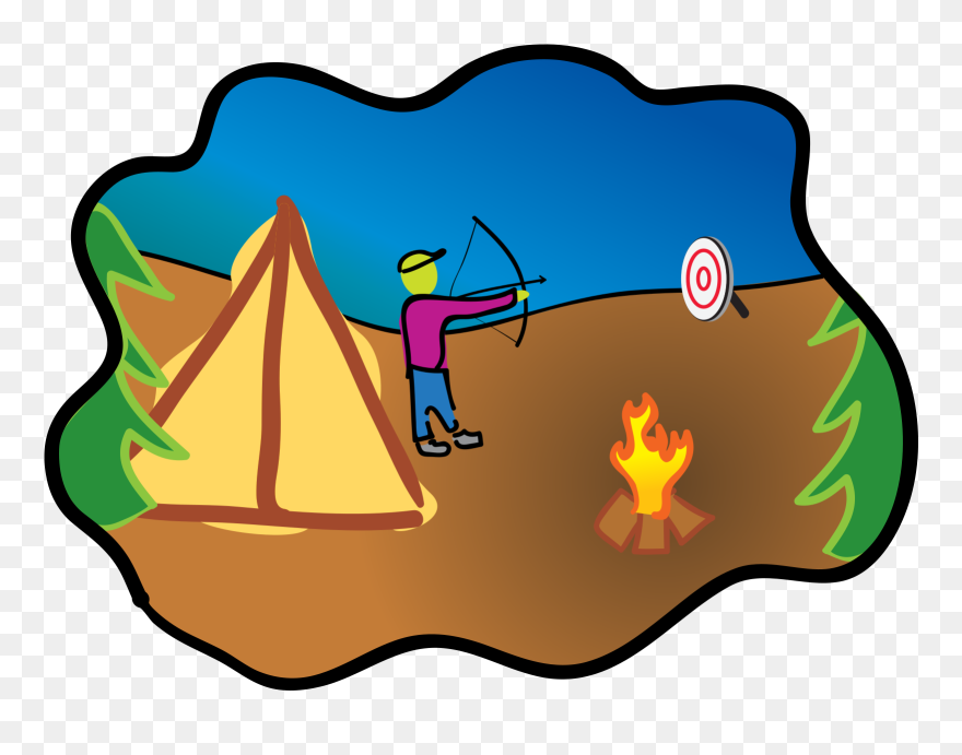 Camping Clip Art - Png Download