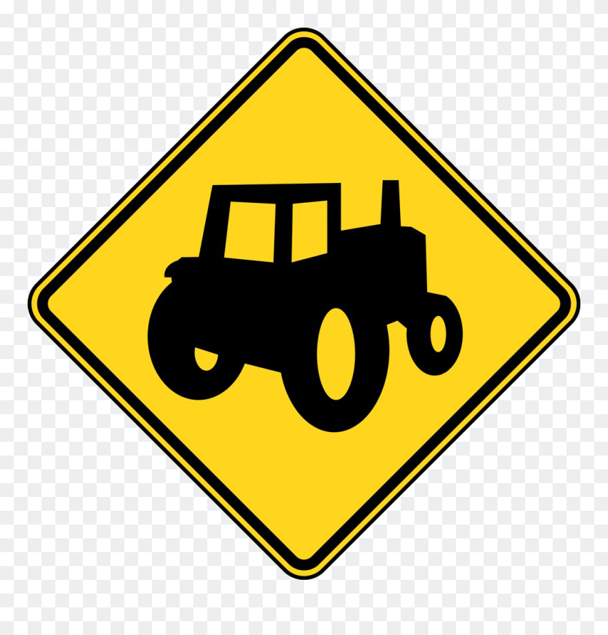 Under Construction Sign Transparent - Caution Bear Sign Png Clipart