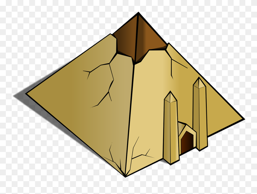 Transparent Egyptian Pyramid Png - Egypt Information For Kid Clipart