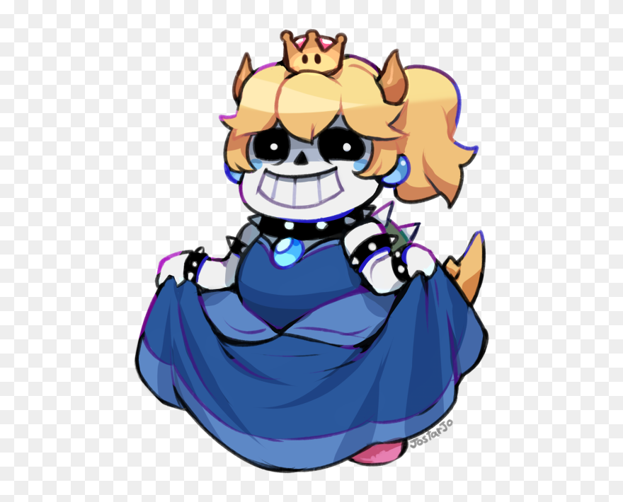 Bowsette Sans Clipart