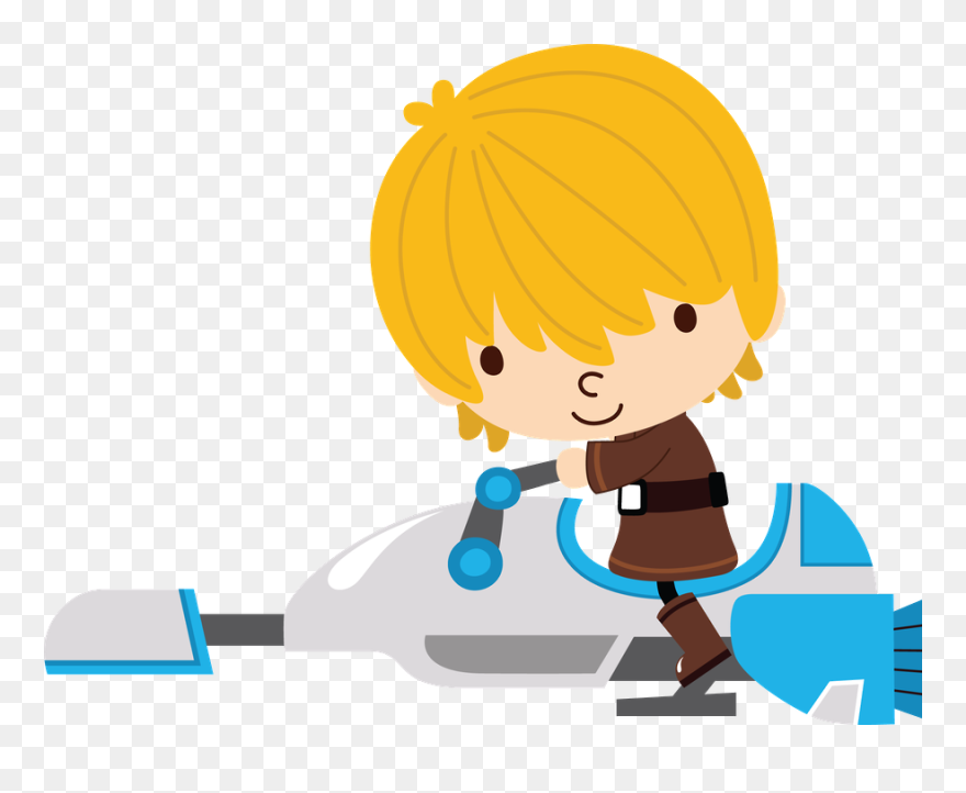 Star Wars - Star Wars Kids Clip Art - Png Download