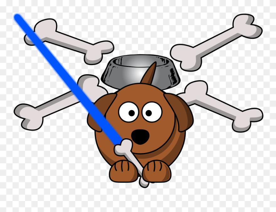 Transparent Princess Leia Buns Clipart - Cartoon Dog - Png Download