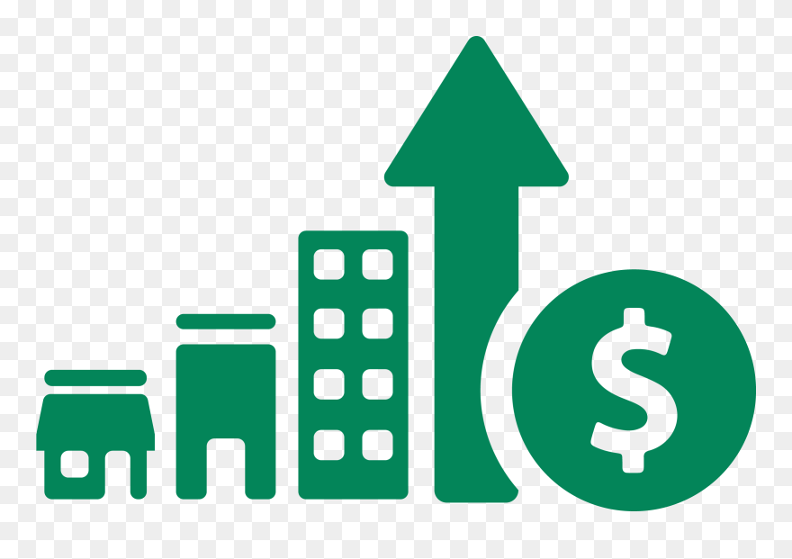 Setting Clipart Chamber Commerce - Growth Clipart Black And White - Png Download