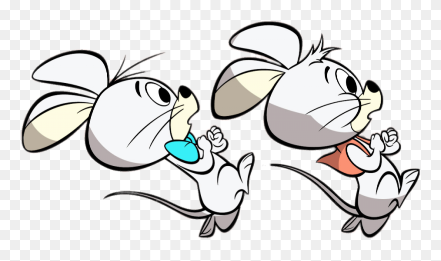 Pixie And Dixie Running - Pixie And Dixie Pixie Clipart