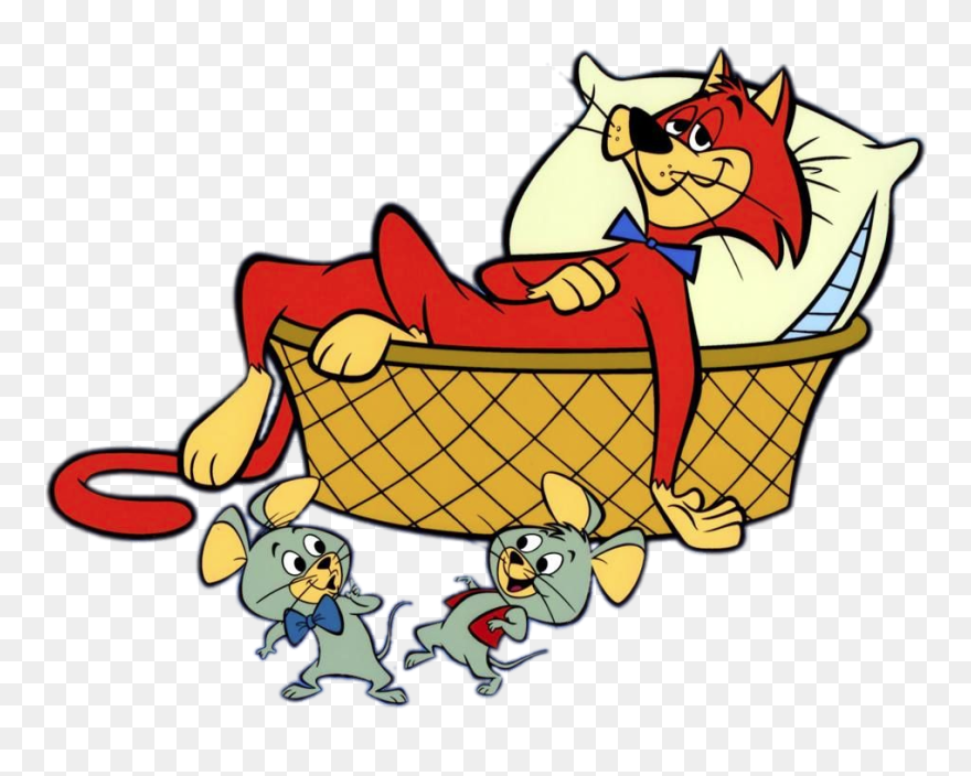 Mr Jinks Resting - Pixie And Dixie And Mr Jinks Clipart