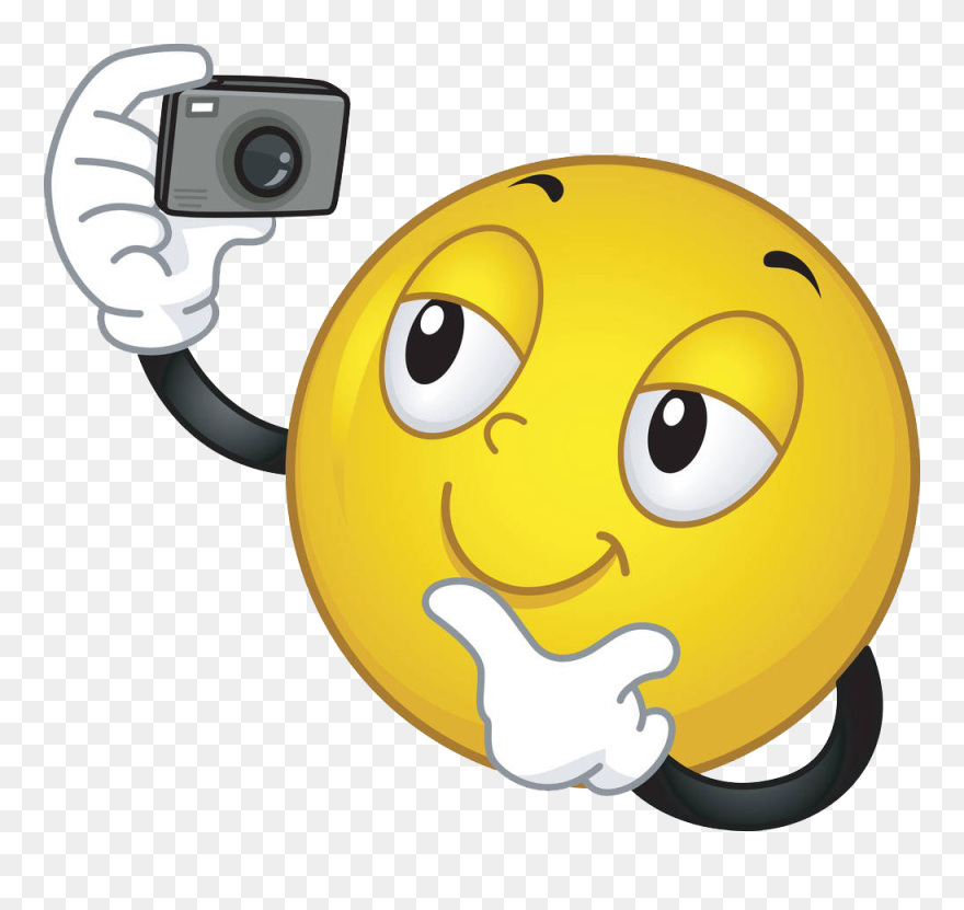 Smiley Selfie Clipart