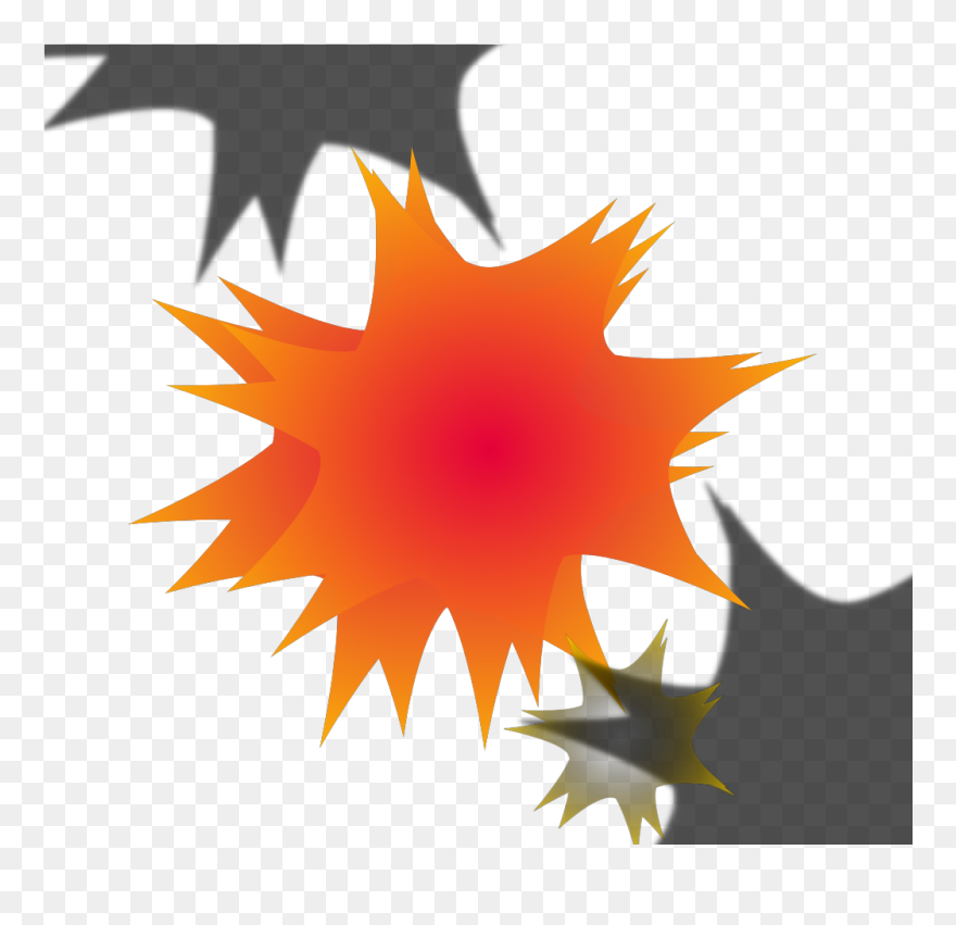 Explosion Onomatopoeia Clipart