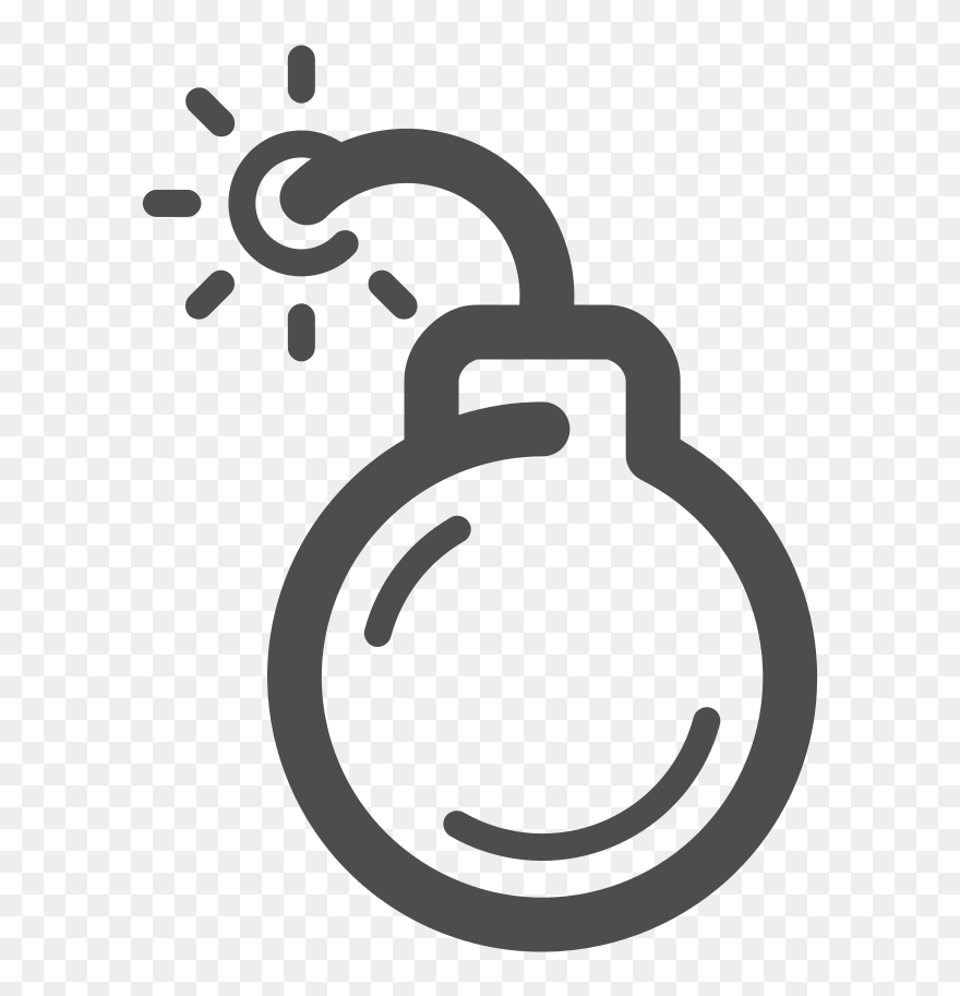 Bomb - Bomba Png Icono Clipart