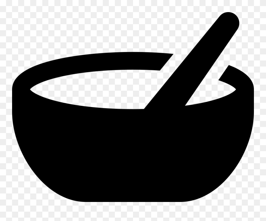 Saucepan And Wooden Spoon - Saucepans & Sauciers Clipart
