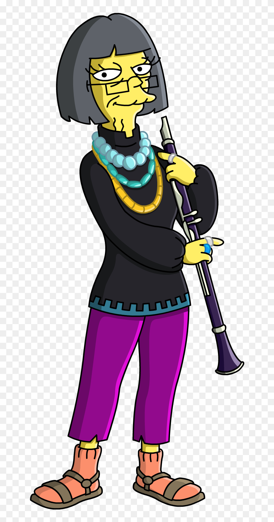 Mona Flanders Clipart