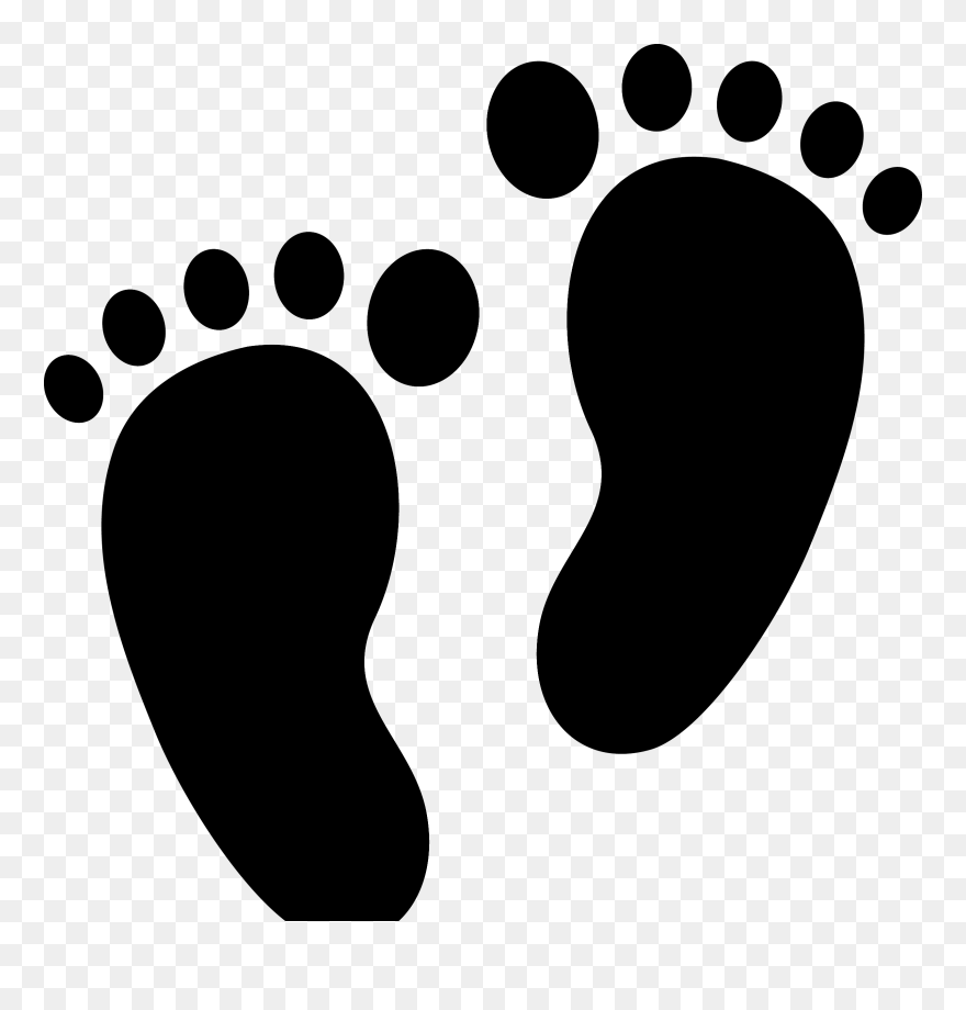 Silhouette Foot Clip Art - Zafran Indian Bistro - Png Download