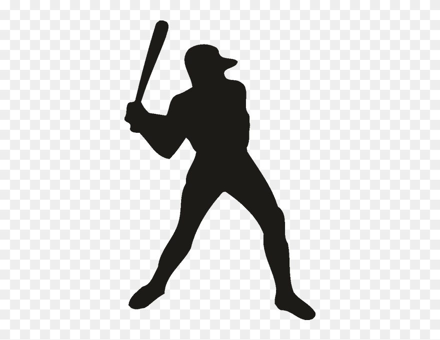 Hong Kong Baseball Association Sport Batting - Baseball Guy Silhouette Png Clipart