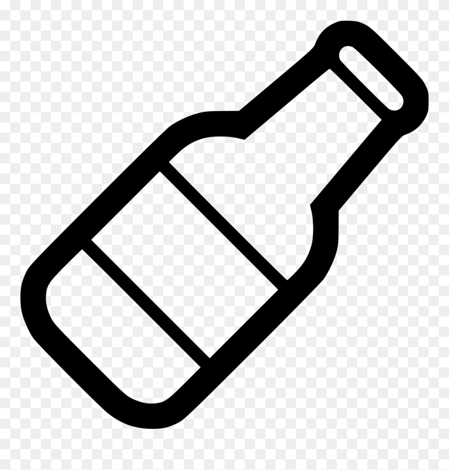 Outline Clipart Beer Bottle - Vaccine Clipart Transparent - Png Download
