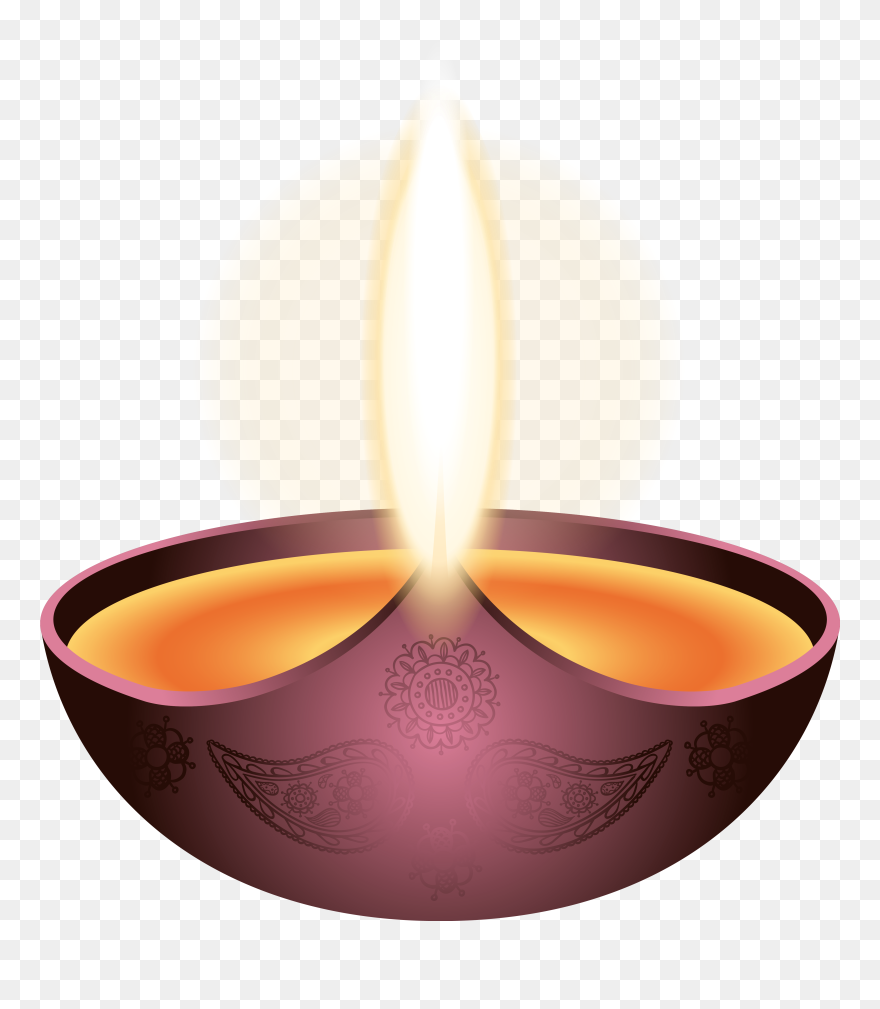 Lantern Clipart Dewali - Happy Diwali Color Png Transparent Png