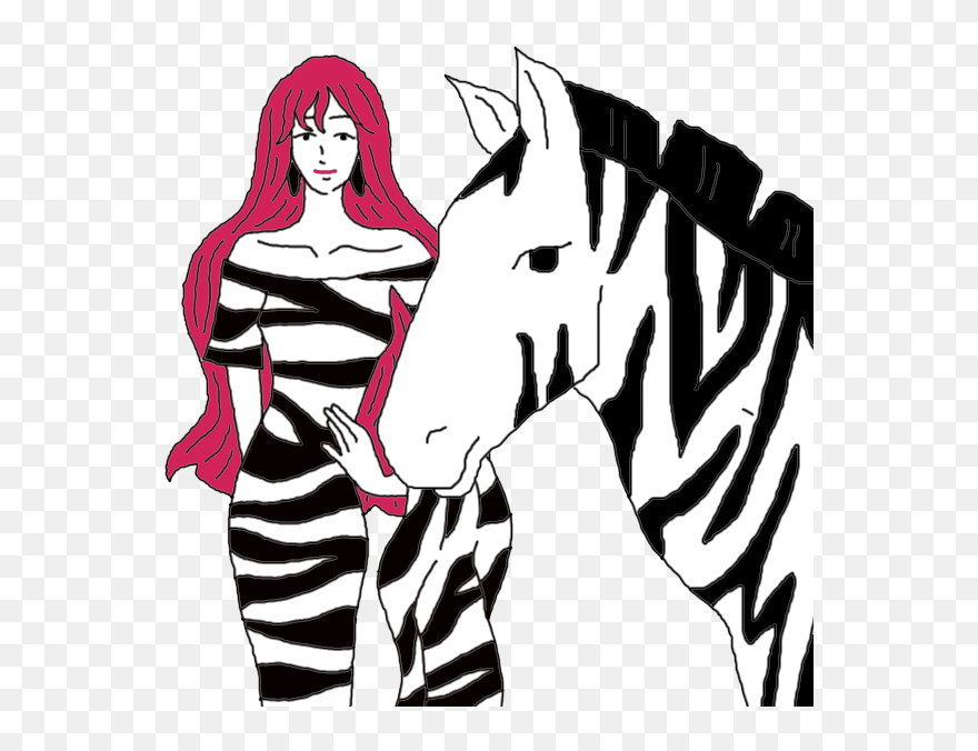 Zebra - Illustration Clipart